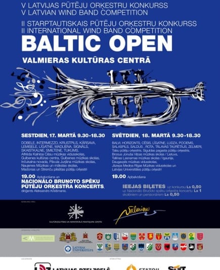 II Baltijas valstu pūtēju orķestru konkurss "Baltic Open"