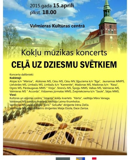 Kokļu mūzikas koncerts Valmieras kultūras centrā