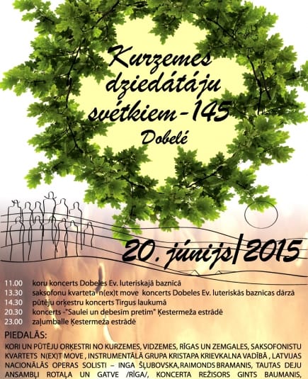 Kurzemes dziedātāju svētkiem – 145