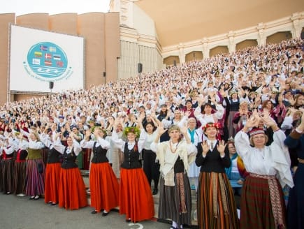 Ar krāšņu Noslēguma koncertu aizvadīti VIII Ziemeļu un Baltijas valstu Dziesmu svētki