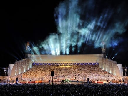 Kultūras ministre un Rīgas domes pārstāvji vienojas par kopīgu darba grupu Mežaparka estrādes ietilpības palielināšanai