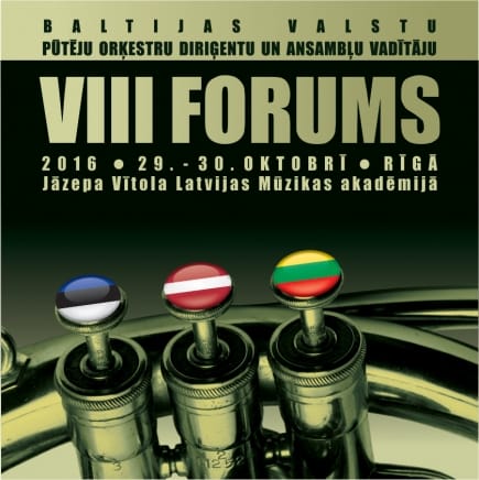 VIII Baltijas valstu pūtēju orķestru diriģentu un ansambļu vadītāju forums