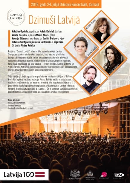 LATVIJAS SIMTGADES JAUNIEŠU ORĶESTRA KONKURSS