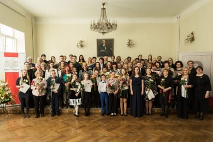 Apbalvoti kultūrizglītības nozares talantīgākie audzēkņi un skolotāji 