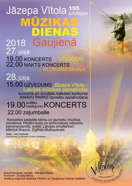 Jāzepa Vītola Mūzikas dienas Gaujienā 