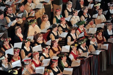Dalībai “Dziesmu karos” izvirzīti 34 kori