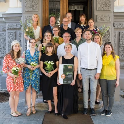 Projekts “Māksla pieder  tautai” saņēmis Universālā Dizaina Institūta starptautiskā konkursa “Universal Design Competition 2019” balvu. 