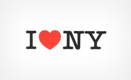 Miltons Gleisers (Milton Glaser). I♥NY logo. 1977.