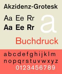 Akzidenz Grotesk. 1896.