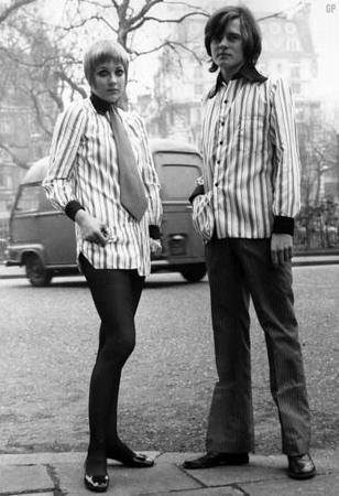 Unisex izskats, 1969.gads